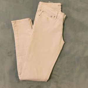 Levi’s White Demi Curve Modern Rise Skinny